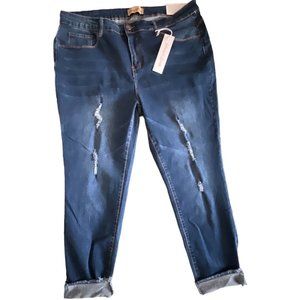 Women’s Denim Jeans Size 24 Honey & Bristle  Blue Stretch